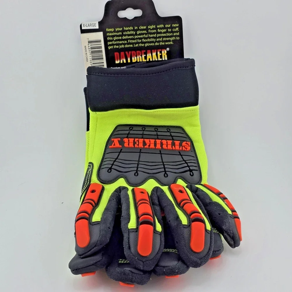 Striker V Day Breaker XL Gloves Work Gloves Textured Palm